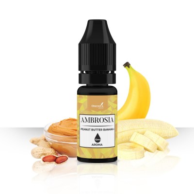 Ambrosia Peanut Butter Banana 10ml Flavor Mockup WBF-1200x1200